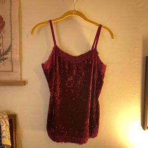 Velvet Tank Top